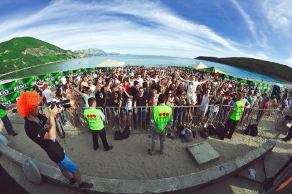 Great prelude party for ON/OFF Festival at Jaz Beach Budva