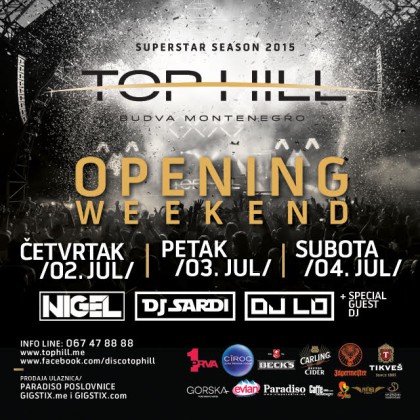 Top Hill: Opening Tonight