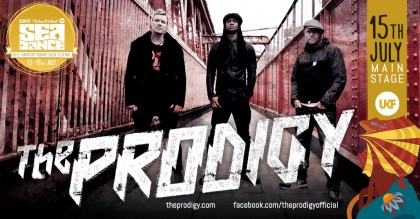 The Prodigy tonight at Sea Dance Festival - everything is ready for the spectacle