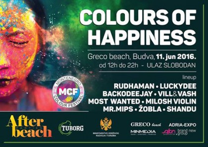 Promo party for Montenegro Colour Festival