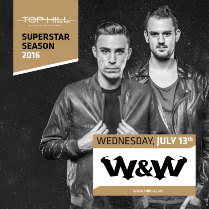 W&W on Top Hill - we are giving free tickets!