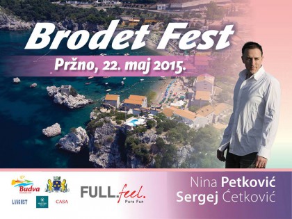 Brodet fest pomjeren za 30. maj