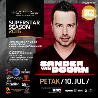 Sander Van Doorn u klubu TOP HILL