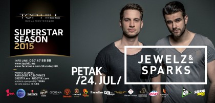 Jewelz & Sparks večeras u klubu Top Hill