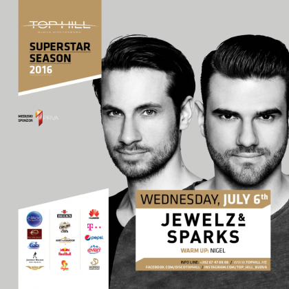 Jewelz & Sparks u Top Hill-u - dijelimo karte!