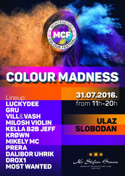 COLOUR MADNESS U STEFAN BRAUN U BUDVI